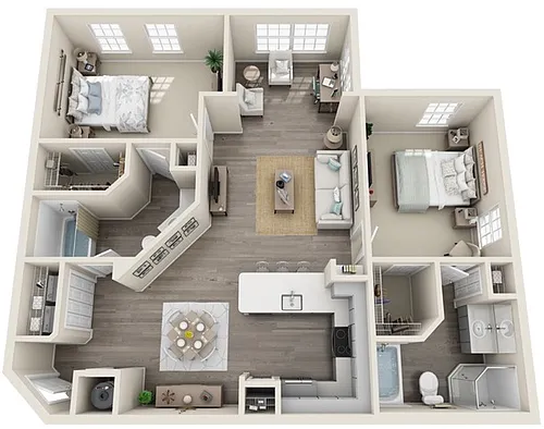 Floor plan B3