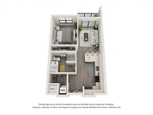 Floor plan 1A