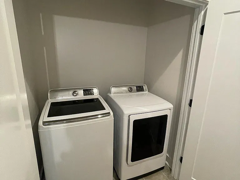 3rd Floor Laundry (washer/dryer included). New shelving installed prior to rental agreement
