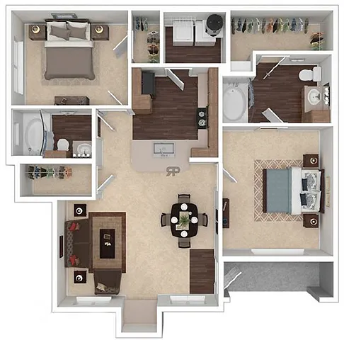 Floor plan B1