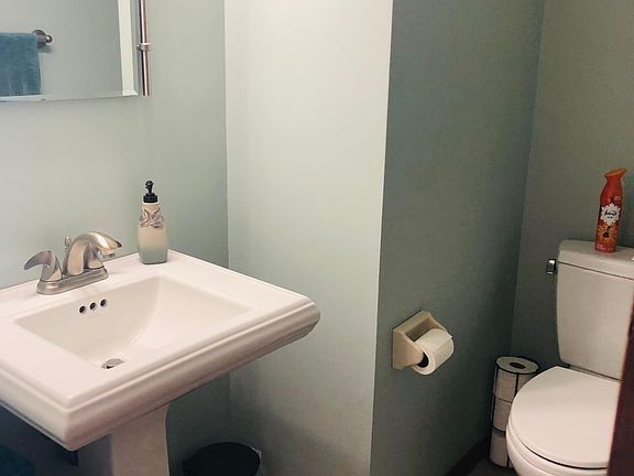 First floor half bath