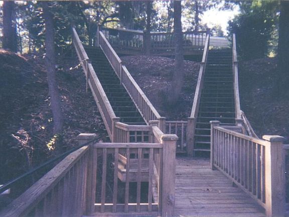 3 tier deck to river