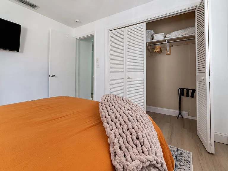 Second bedroom closet.