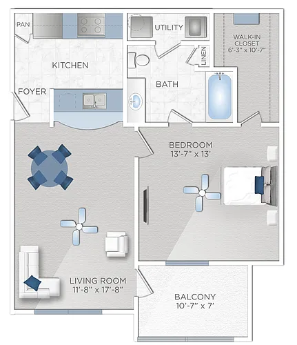 Floor plan BLANCO (A2)