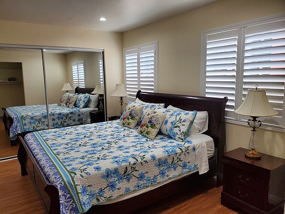 master bedroom with king size bed