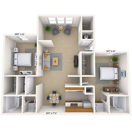 Floor plan Magnolia