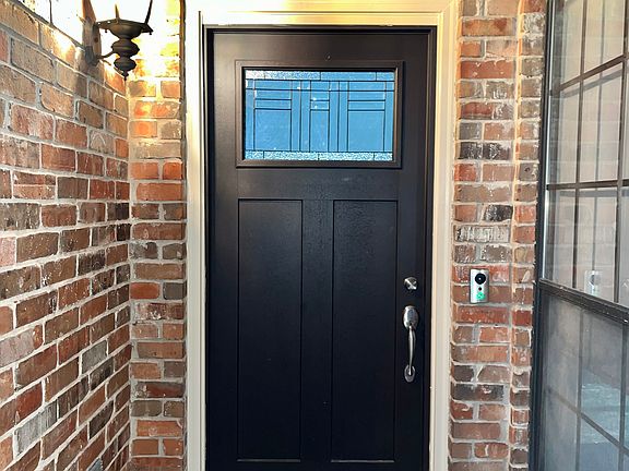 Brand new front entry door