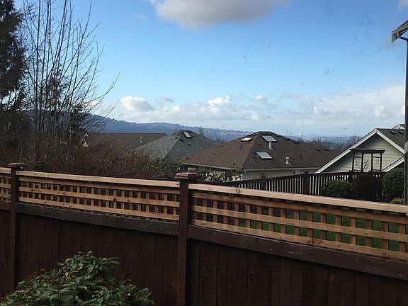 View from back yard