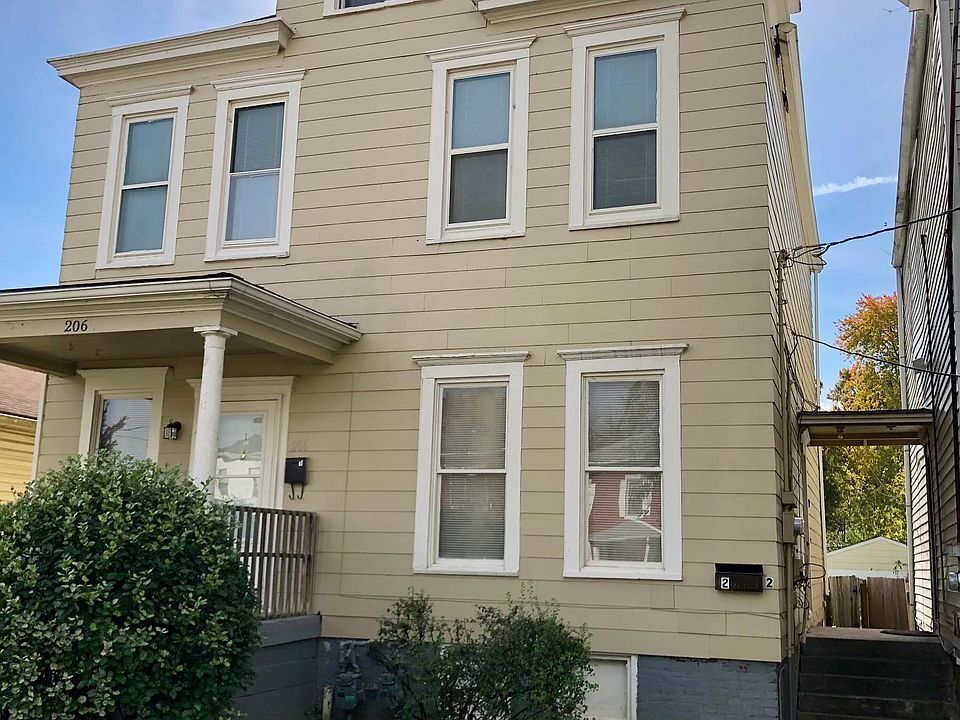 Front of the duplex - showing private side access to the unit #2