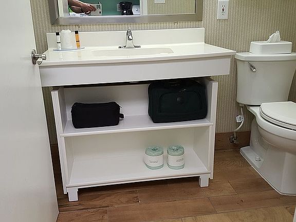 Undersink shelves