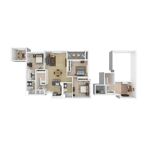 Floor plan E1-A Loft