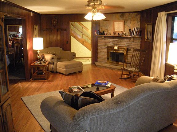 Living Room Fireplace View