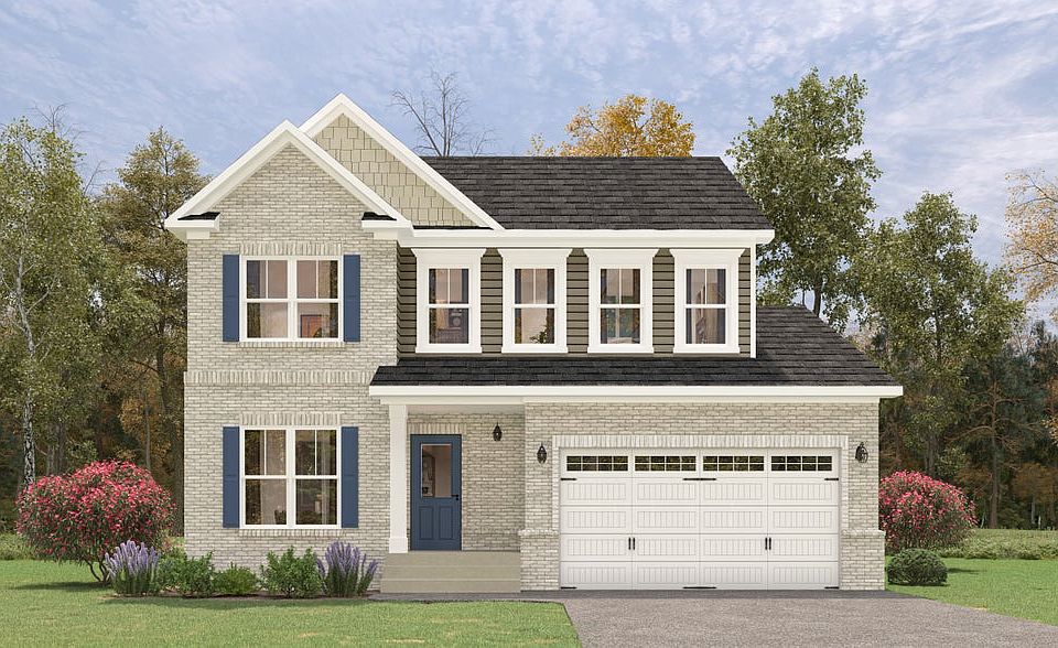 Deerfield Elevation 1 - With Opt. Full Brick