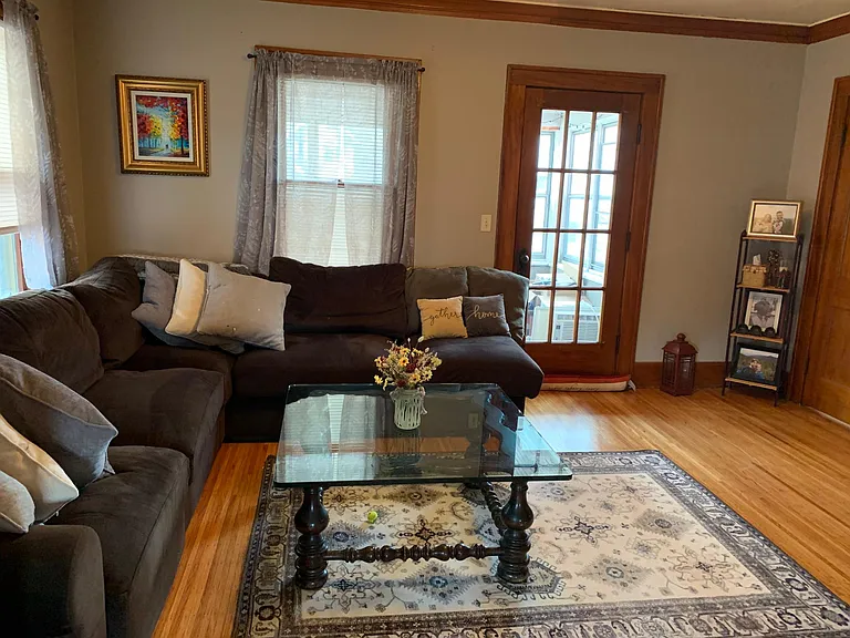 Living Room, Door to porch, Exit/Entrance to front