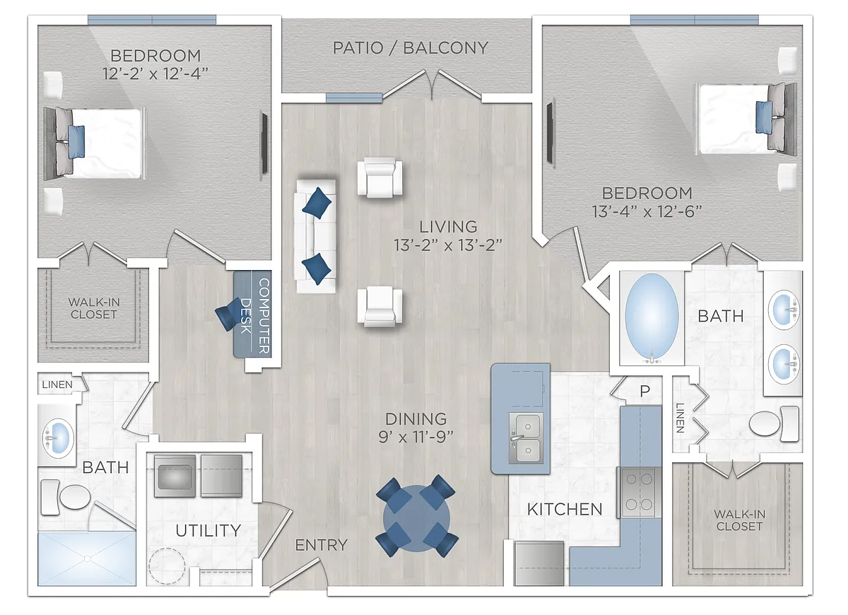 Floor plan B2