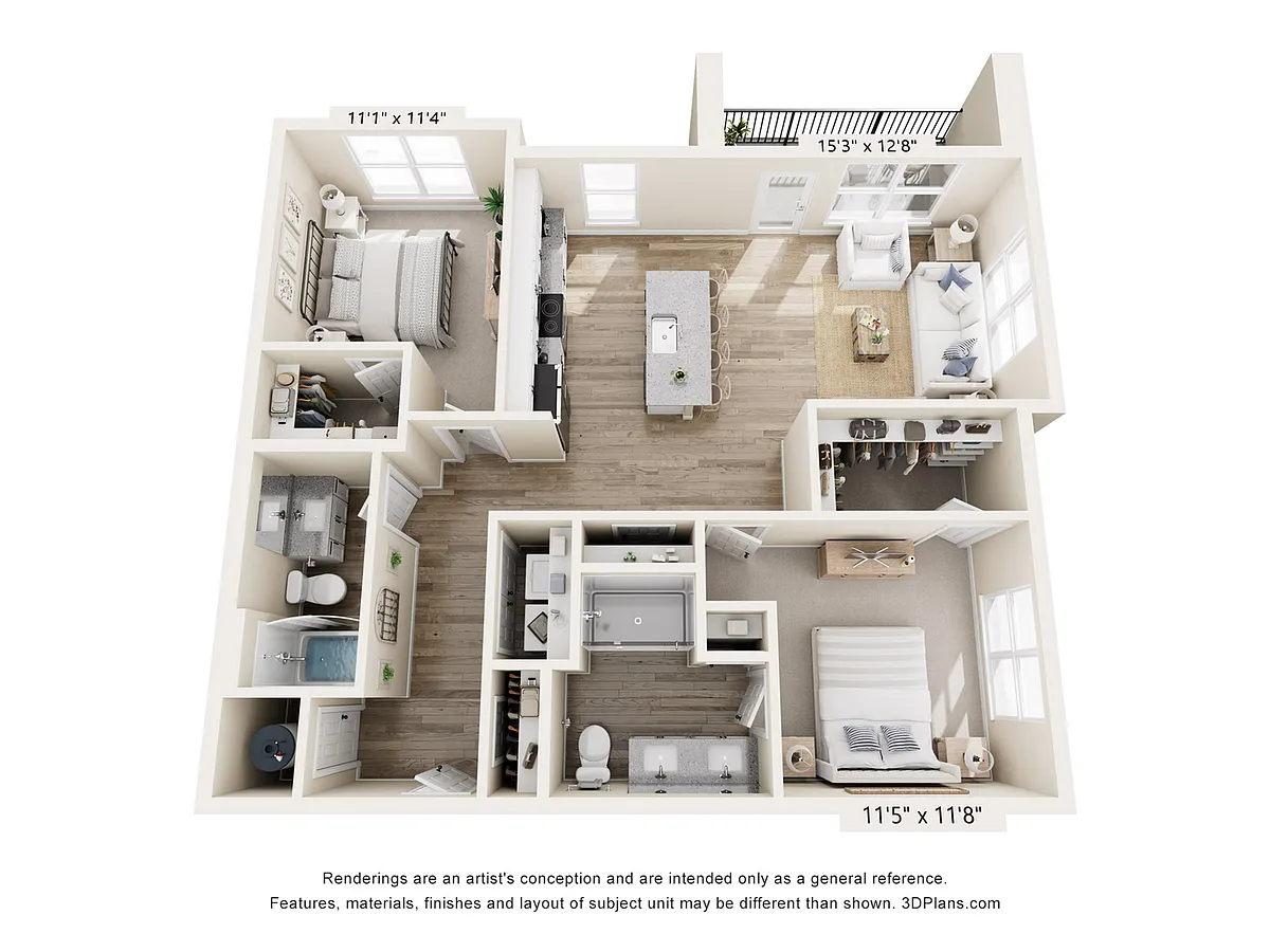 Floor plan B2