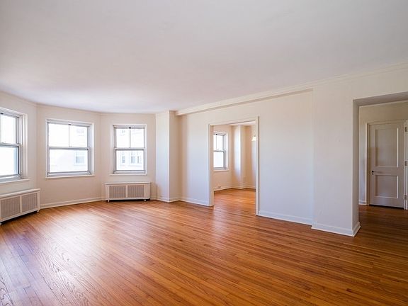 Living room looking into the dining room and foyer