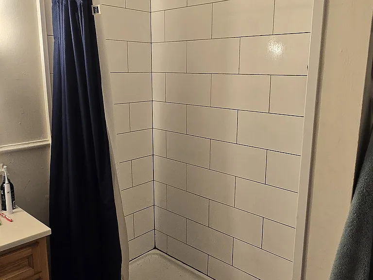 New shower