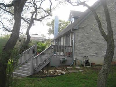 Deck (from east side)