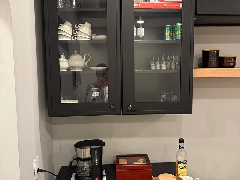 Coffee Station/Liquor Cabinet