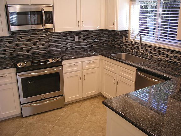 Upgraded stainless steel appliances