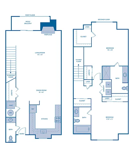 Floor plan B4 TOWNHOME