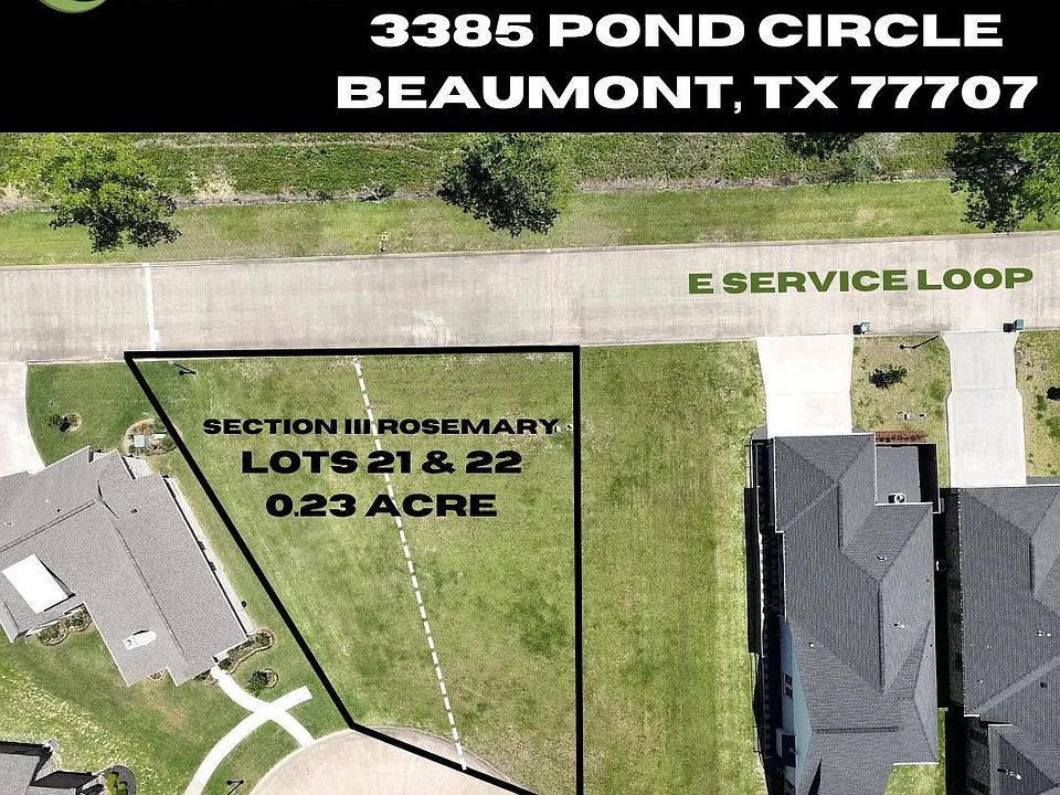 3385 Pond Cir Beaumont TX 77707 MLS 243228 Zillow