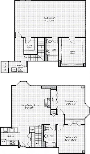 Floor plan C2L-B