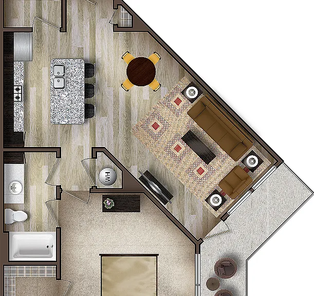 The James Floor Plan The James Floor Plan