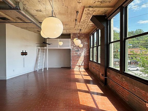 Living area with guest loft/office space