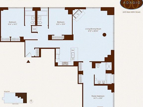 2nd image of 243 W 60th St APT 8D