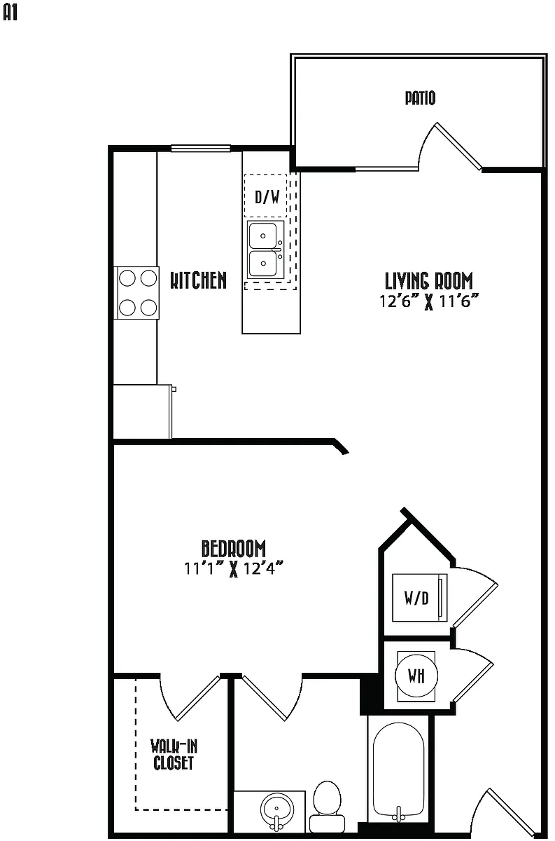 Floor plan A1