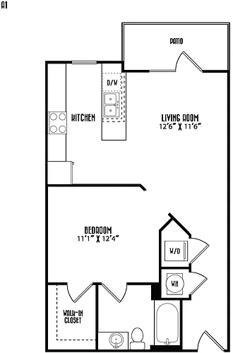 Floor plan A1