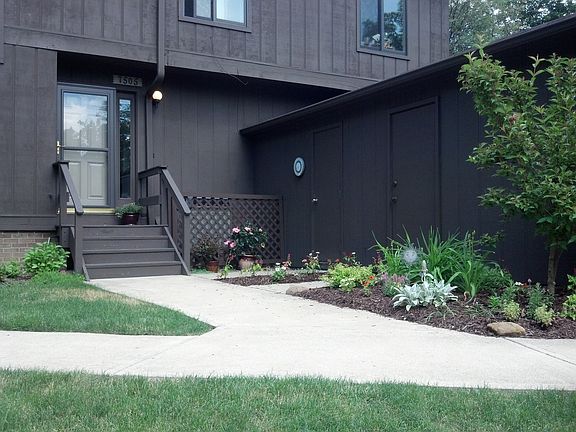 Side View with Garage exit