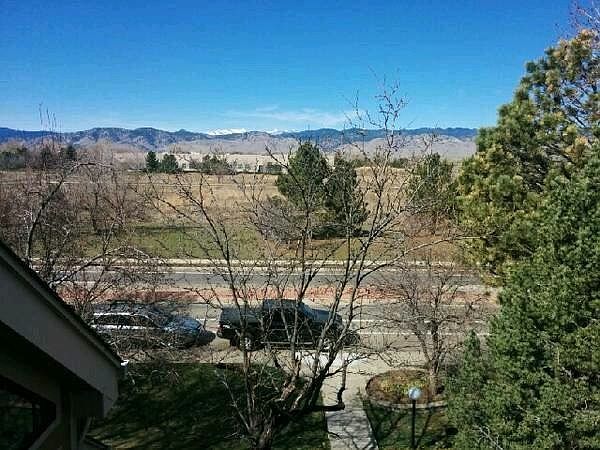 Mountain views from the balcony