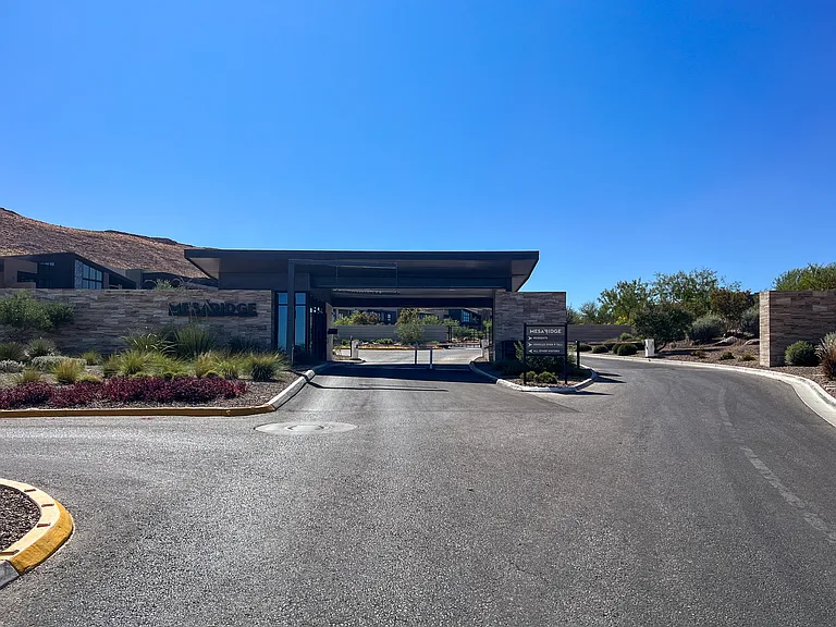 #GuardianRealty 10941 Earth Hues Summerlin Luxury Home Rental guard gate 3_07012026