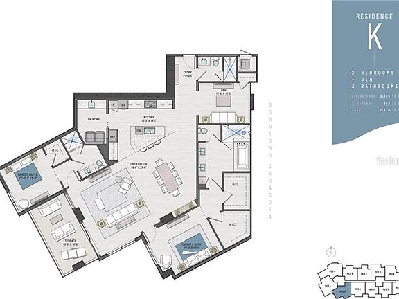 2nd image of 300 Quay Cmns #1810