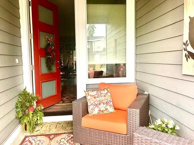 Front entry.