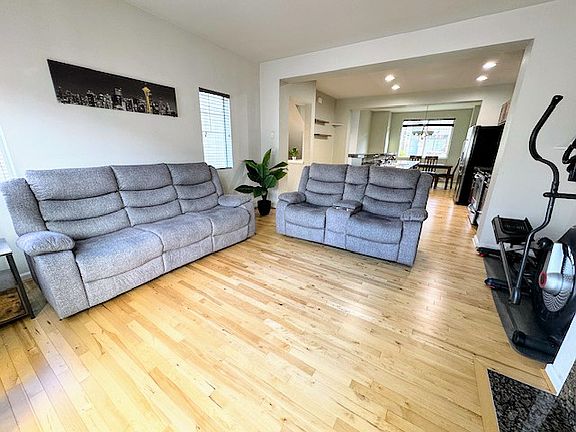 High Ceiling Open Floor Plan