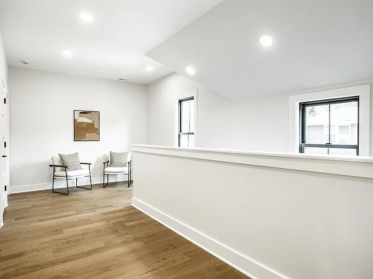 second floor landing, sitting area
