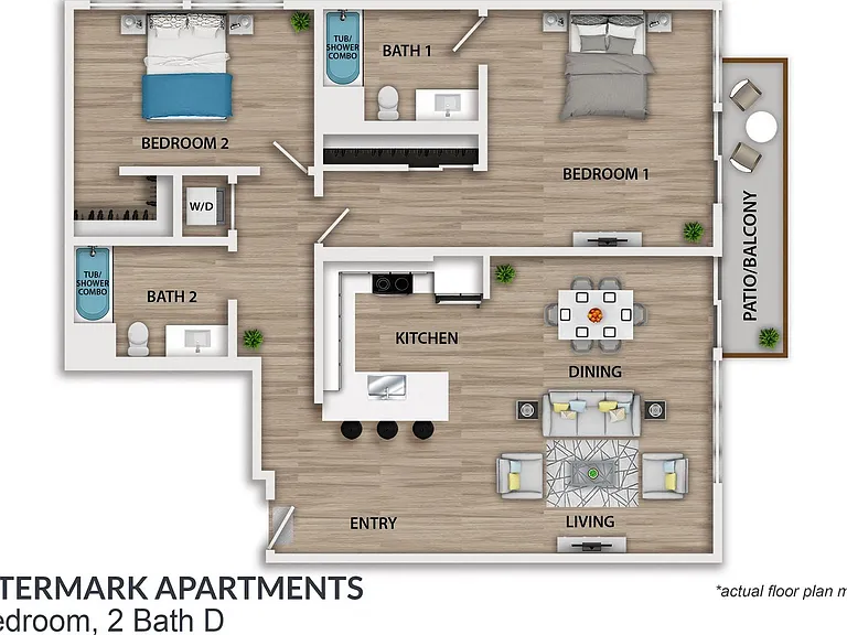 Watermark Apartments — Photo 93