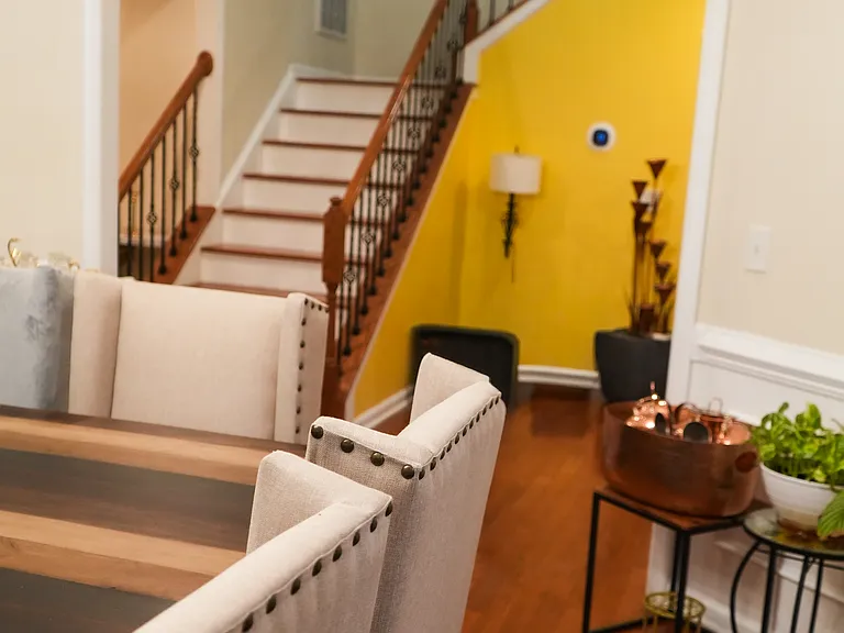 Stairs view from Dinning room