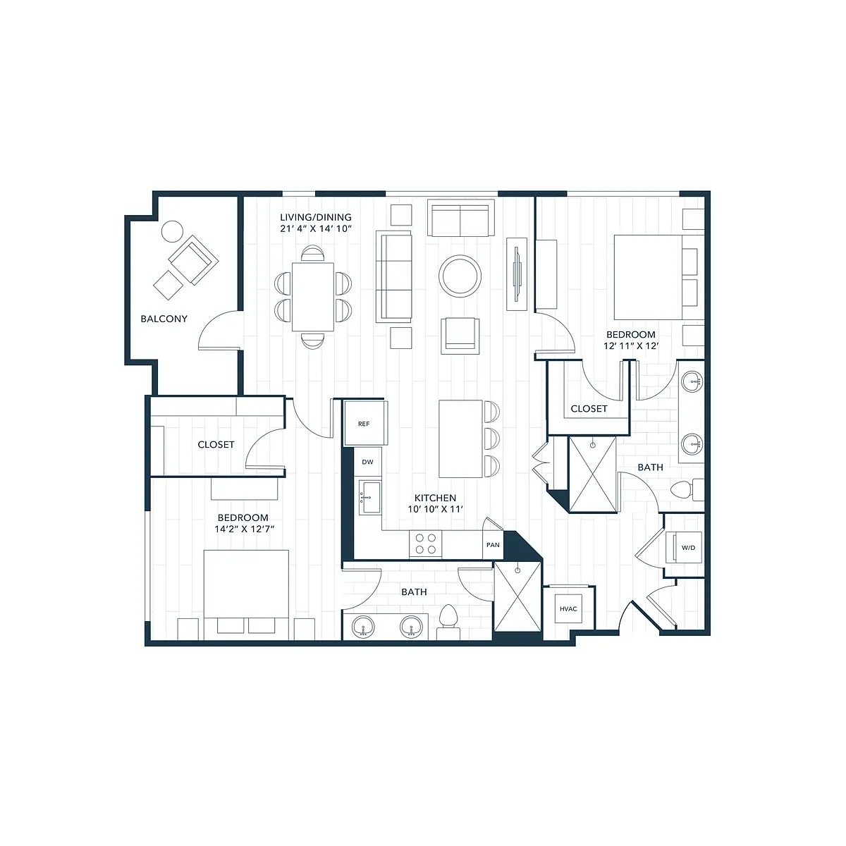 Floor plan B6