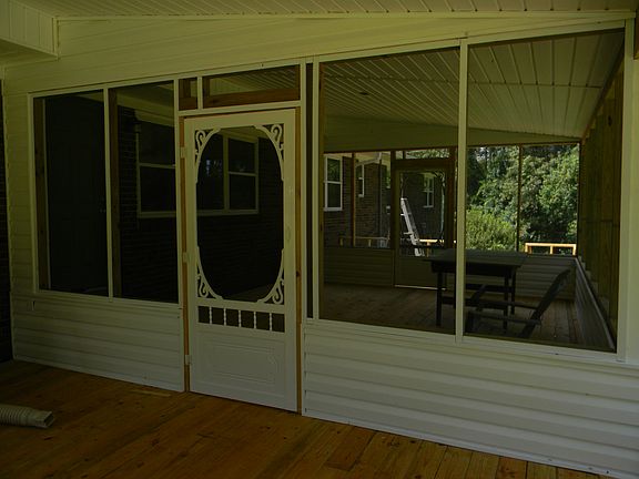 Screened porch