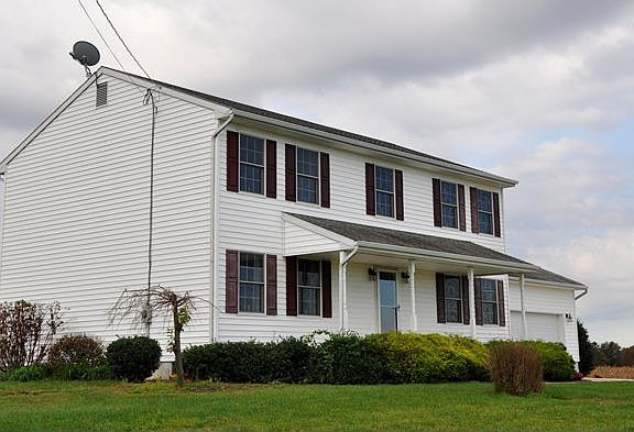 Country living with farmland views