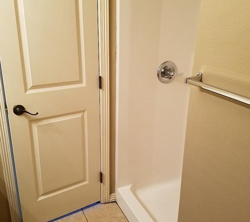 First standup shower