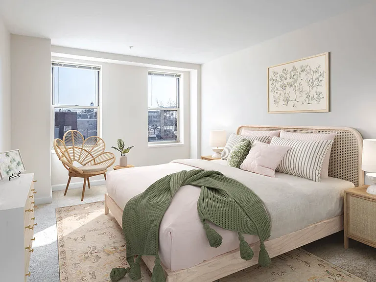 Carpeted Bedroom