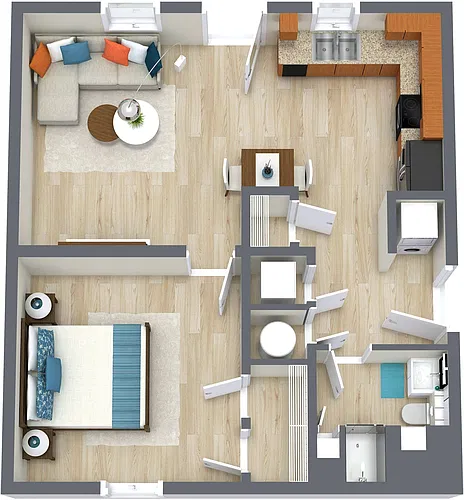 Floor plan Three Lakes
