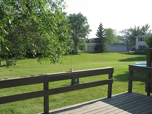 rear deck from the living room