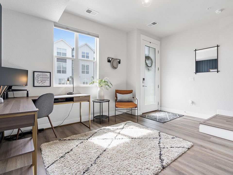 Entry way and office